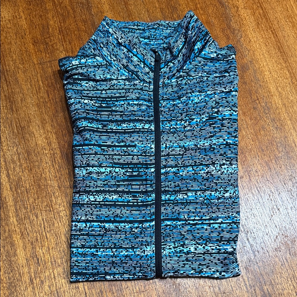 Nike Pro Dri-FIT Black and Blue Jacket